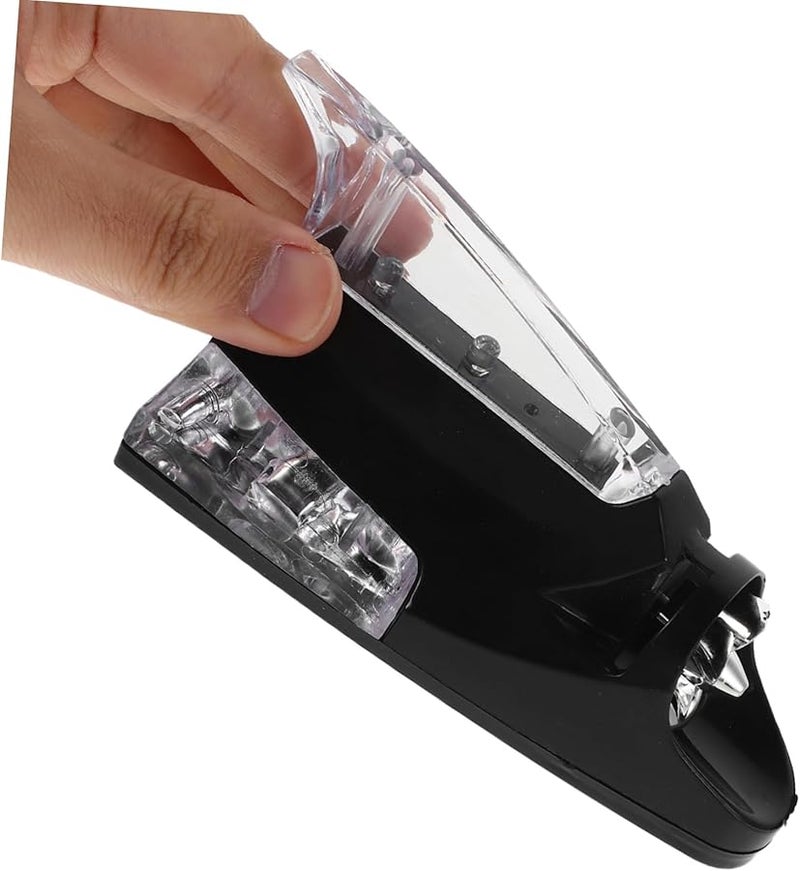 Black LED Shark Fin Antenna Car Roof Decoration Wind Resistant Aerial Replacement - Image 4